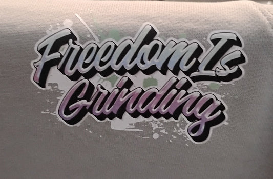 Freedom Is Grinding™ Heavyweight Organic French Terry Hoodie