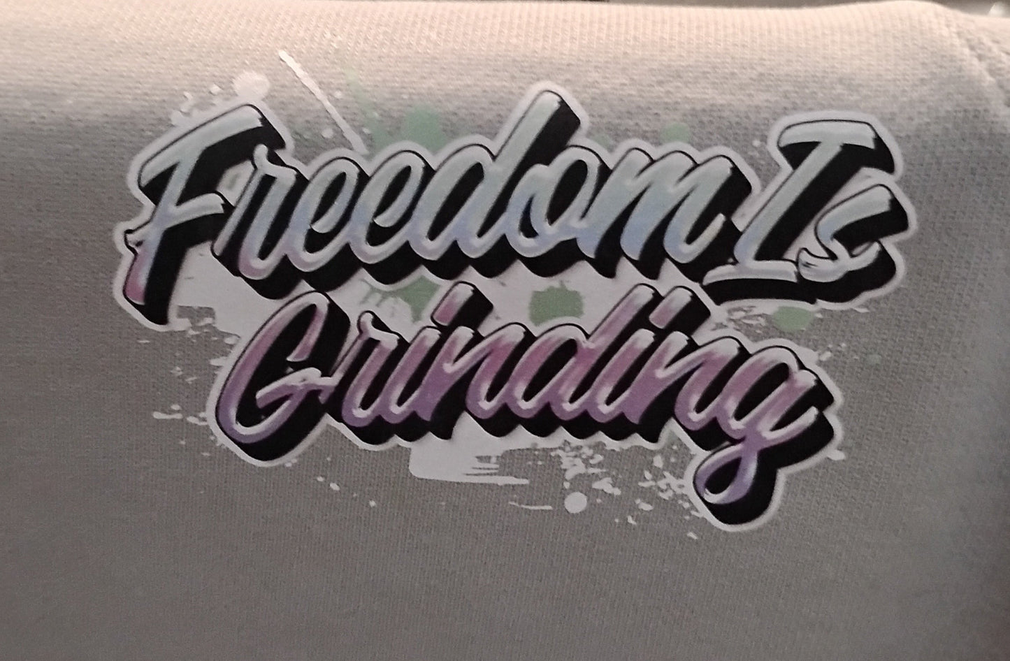 Freedom Is Grinding™ Heavyweight Organic French Terry Hoodie